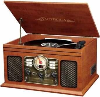 Victrola Nostalgic 6-in-1 Bluetooth Record Player Review | Best Entertainment Center