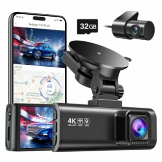 REDTIGER Dash Cam Front Rear Review: 4K/2.5K Full HD, Built-in Wi-Fi GPS